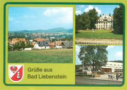 73061847 Bad Liebenstein Blick Vom Panoramaweg Kurhaus Kulturhaus Wappen Bad Lie - Bad Liebenstein