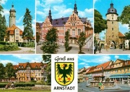 73061839 Arnstadt Ilm Neideckturm Rathaus Riedtor Stadtpark Hopfenbrunnen Arnsta - Arnstadt