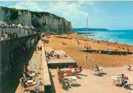 Dieppe - La Plage Et La Falaise   Y 255 - Dieppe