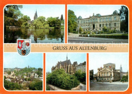 73061755 Altenburg Thueringen Kleiner Teich Lindenau Museum Schlosskirche Theate - Altenburg