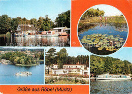 73061754 Roebel Mueritz Gaststaette Seglerheim Seerosenteich FDGB Urlaubersiedlu - Autres & Non Classés