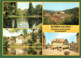 73061753 Schmalkalden Neuer Teich Schloss Wilhelmsburg Altmarkt Schmalkalden - Schmalkalden