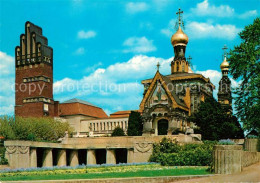 73061690 Darmstadt Kuenstlerkolonie Russische Kapelle Und Hochzeitsturm Darmstad - Darmstadt