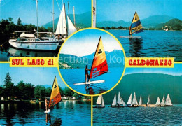 73060189 Lago Di Caldonazzo Segelboote Regatta Windsurfen Lago Di Caldonazzo - Autres & Non Classés