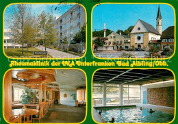 73060135 Bad Aibling Rheumaklinik Der LVA Unterfranken Gastraum Kirche Hallenbad - Bad Aibling