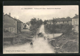 CPA Chalindrey, Faubourg De La Gare  - Chalindrey
