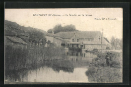 CPA Goncourt, Le Moulin Sur La Meuse  - Other & Unclassified