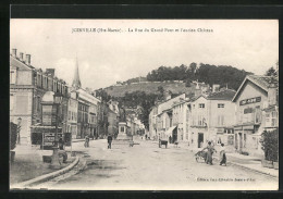 CPA Joinville, La Rue De Grand Pont Et L`ancien Chateau  - Joinville