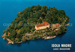 73056308 Isola Madre Lago Maggiore Lago Maggiore Fliegeraufnahme Isola Madre Lag - Sonstige & Ohne Zuordnung