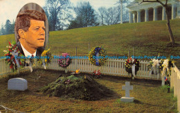 R067829 Grave Of John Fitzgerald Kennedy 35th President Of United States. Crocke - World