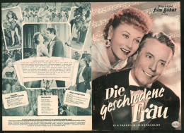 Filmprogramm IFB Nr. 2062, Die Geschiedene Frau, Johannes Heesters, Hans Nielsen, Hans Leibelt, Regie Georg Jacoby  - Magazines