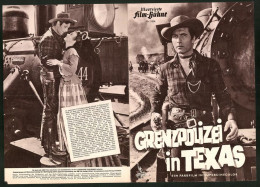 Filmprogramm IFB Nr. 1836, Grenzpolizei In Texas, George Montgomery, Gale Storm, Jerome Courtland, Regie Phil Karlson  - Zeitschriften