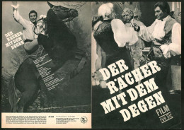 Filmprogramm PFP Nr. 11 /68, Der Rächer Mit Dem Degen, Gérard Barray, Michele Girardon, Regie Antonio Isasi Issasmen  - Magazines