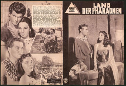 Filmprogramm DNF, Land Der Pharadnen, Jack Hawkins, Joan Collins, Dewey Martin, Regie Howard Hawks  - Magazines