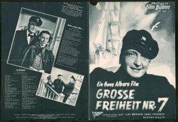 Filmprogramm IFB Nr. 289, Grosse Freiheit Nr. 7., Ilse Werner, Hans Söhnker, Gustav Knuth, Regie Helmut Käutner  - Magazines