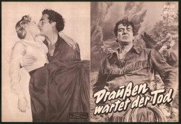 Filmprogramm DNF, Draussen Wartet Der Tod, Victor Mature, Guy Madison, Robert Preston, Regie Anthony Mann  - Riviste