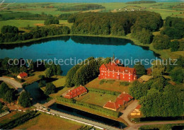 73054431 Langeland Daenemark Fliegeraufnahme Tranekaer Schloss Aalborg - Denemarken