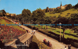 R067996 Princes Street Gardens. Edinburgh. Salmon - World