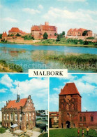 73052685 Malbork Marienburg Rathaus Schloss Stadttor Malbork - Pologne