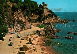 73050647 Lloret De Mar Playa Sa Caletas Y El Castillo Lloret De Mar - Andere & Zonder Classificatie