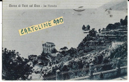 Campania-marina Di Vietri Sul Mare Frazione Di Vietri Sul Mare La Torretta Veduta Panoramica Primi Anni 30 (picc V.retr) - Altri & Non Classificati