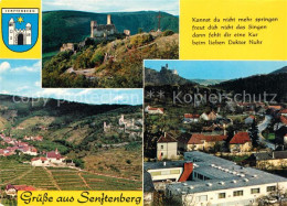 73048973 Senftenberg Niederoesterreich Ruine Heimkehrerdankkreuz Kirche Senftenb - Autres & Non Classés