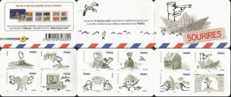 France 2010 Humor Cartoons By Serge Bloch Letters Set Of 12 Stamps In Booklet MNH - Gelegenheidsboekjes