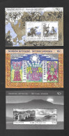 Denmark Nordic Mythology MS 1376. MS 1463 & MS 1515 - Unused Stamps