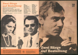 Filmprogramm Film Für Sie Nr. 38 /68, Zwei Särge Auf Bestellung, Gian Maria Volonte, Regie: Elio Petri  - Magazines
