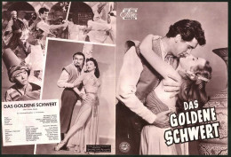 Filmprogramm DNF, Das Goldene Schwert, Rock Hudson, Piper Laurie, Gene Evans, Regie: Nathan Juran  - Zeitschriften