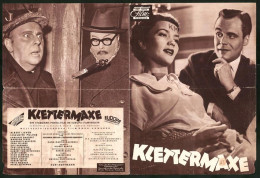 Filmprogramm DNF, Klettermaxe, Albert Lieven, Liselotte Pulver, Regie: Kurt Hoffmann  - Magazines
