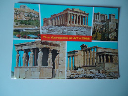 GREECE  POSTCARDS ACROPOLIS ATHENS PANORAMA MORE  PURHASES 10%  DISCOUNT - Greece