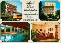 73047518 Bad Brueckenau Klinik Dr Weckbecker Hallenbad Lesezimmer Bad Brueckenau - Other & Unclassified