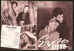 Filmprogramm DNF, Erste Liebe, Marina Vlady Versois, Peter Michel Beck, Regie: Lionello De Felice  - Magazines