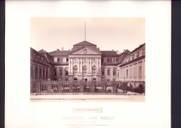Fotografie Ansicht Berlin, Blick Auf Das Palais Des Fürsten Bismarck Um 1881, Grossformat 26 X 19cm  - Places