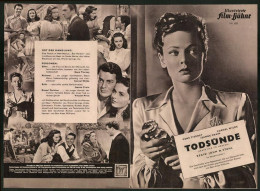 Filmprogramm IFB Nr. 831, Todsünde, Gene Tierney, Jeanne Crain, Cornel Wilde, Regie John M. Stahl  - Magazines