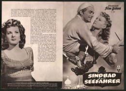 Filmprogramm IFB Nr. 803, Sindbad Der Seefahrer, Douglas Fairbanks Jr., Maureen O`Hara, Regie Richard Wallace  - Magazines