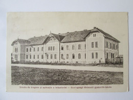 Romania-Sfântu Gheorghe(Covasna):Ecole D'infanterie/ Infantry School C.p./postcard 1926 - Romania