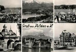 73045043 Velden Woerthersee Kurhaus Moeslacher Strand Terrasse Panramen Velden W - Autres & Non Classés