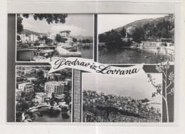 CROATIA LOVRAN Nice Postcard VF - Croacia