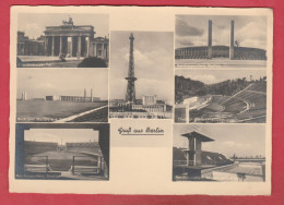 Berlin - Olympic Games 1936 - Grub Aus Berlin  Reischssporfeld Stadion ...multiview ( Voir Verso ) - Other & Unclassified