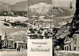 73043737 Bad Reichenhall Nonner Kircherl Panorama Predigtstuhl Bahn Marktplatz K - Bad Reichenhall