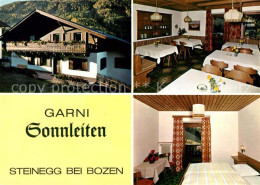 73043537 Steinegg Karneid Suedtirol Garni Hotel Sonnleiten Gaststube Fremdenzimm - Andere & Zonder Classificatie
