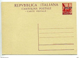 Trieste A - C.P. Lire 35 "Quadriga" N. C17 - Nuova - Mint/hinged