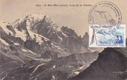 LOT T-4#0 - CHAMONIX - BICENTENAIRE DE LA PREMIERE ASCENSION DU MONT BLANC - 1986 - 1980-1989