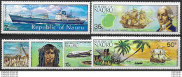1974 Nauru Anniversary Of Discovery 6v. MNH SG N. 116/121 - Other & Unclassified