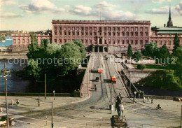 73042353 Stockholm Kungl. Slottet Schloss Denkmal Stockholm - Suecia