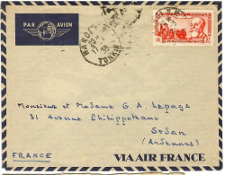 80254 -  HANOI Pour La  France - Lettres & Documents