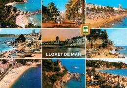 73042261 Lloret De Mar Fliegeraufnahme Strand   - Other & Unclassified