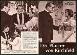 Filmprogramm IFB Nr. 1838, Der Pfarrer Von Kirchfeld, Claus Holm, Ulla Jacobsson, Kurt Heintel, Regie Hans Deppe  - Revistas